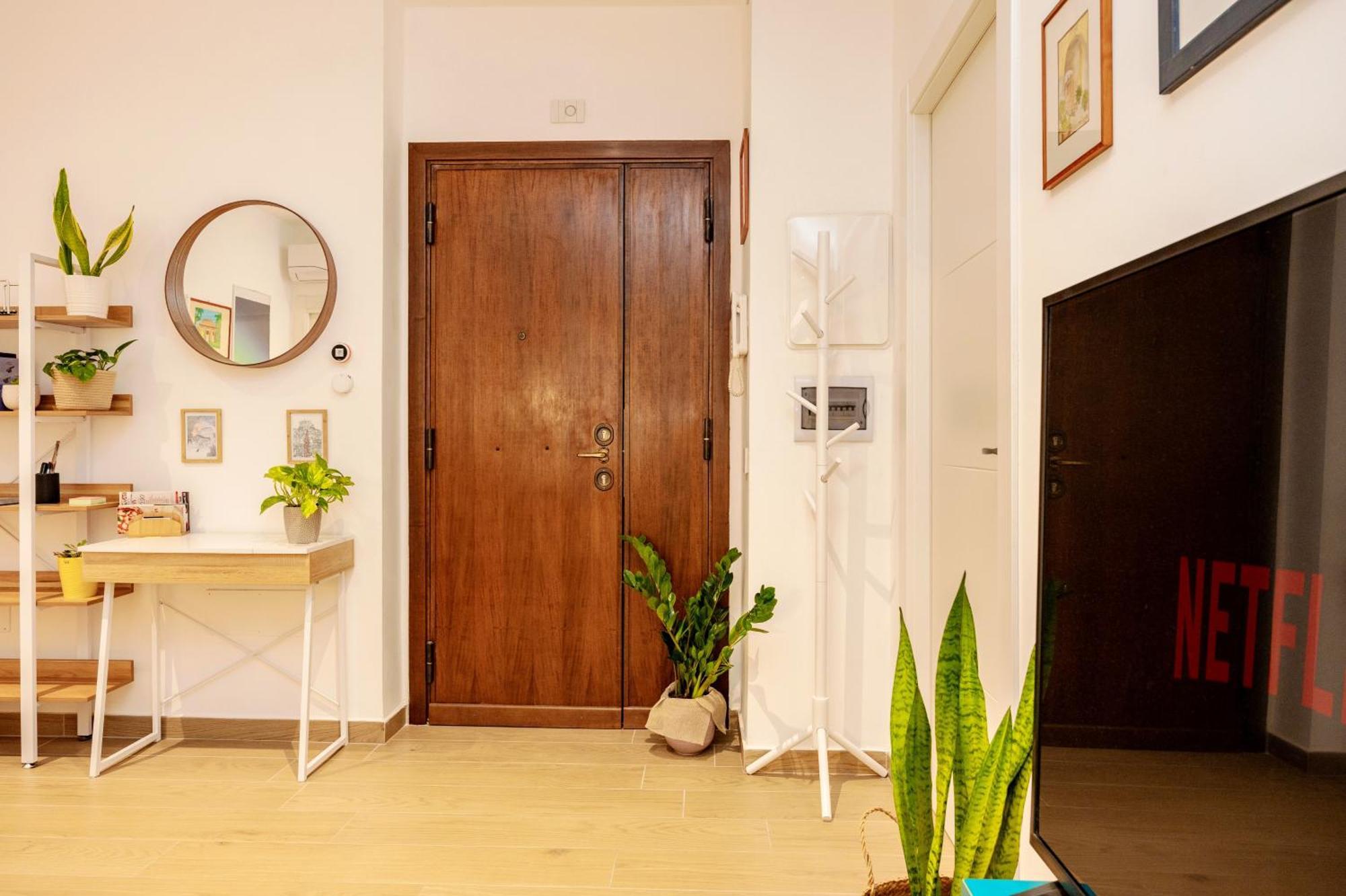 Luminosa Con Bagno Privato Interno - Vicina Metro Alloggio in famiglia Roma