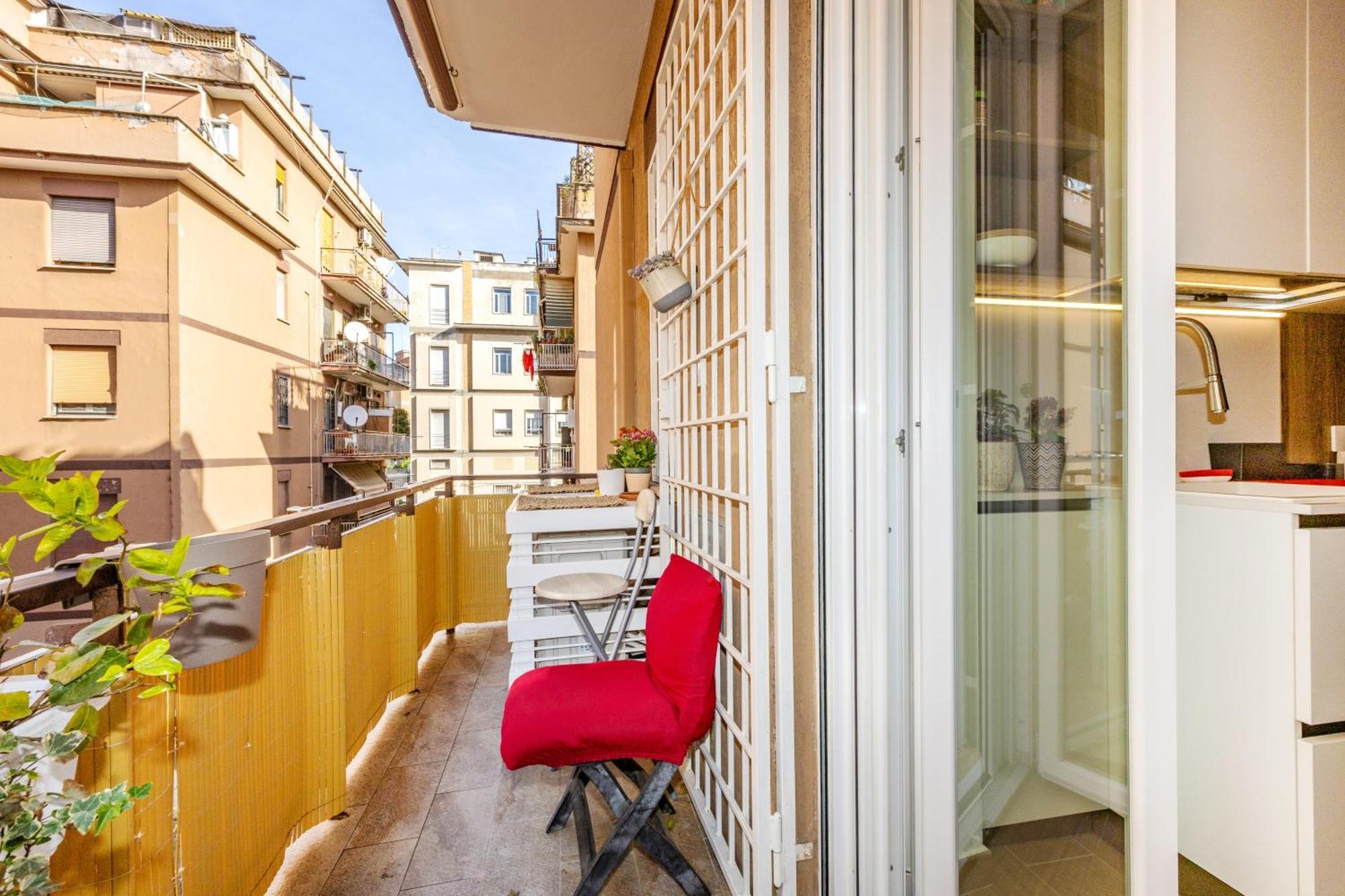 Alloggio in famiglia Luminosa Con Bagno Privato Interno - Vicina Metro Roma
